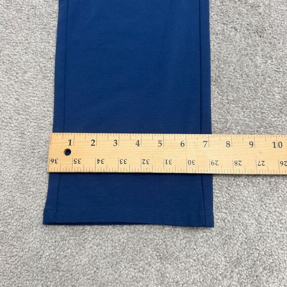 Johnnie-O Jupiter Golf Chino Pants Mens 35x32 Lake Blue Straight Leg Performance - Picture 13 of 16